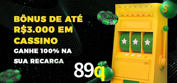89q melhor bônus de depósito