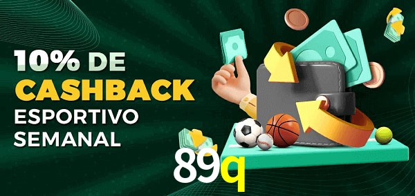 10% de bônus de cashback na 89q